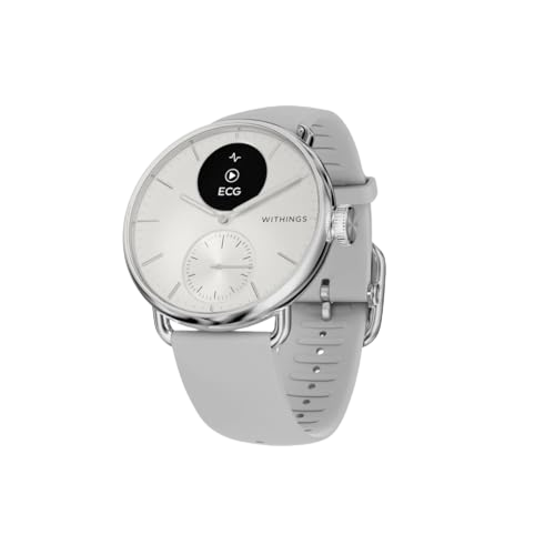 Withings ScanWatch 2 38mm Weiß & Silber
