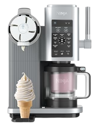 Ninja Ninja CREAMi Scoop & Swirl 13-in-1 Softeis & Eismaschine NC701EU