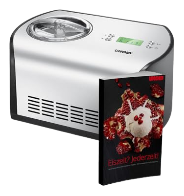 Unold Unold Eismaschine One inklusive Eisbuch 1,2 L