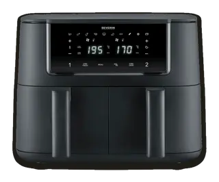 Severin Severin Heißluftfritteuse Black Line Dual FR 2463