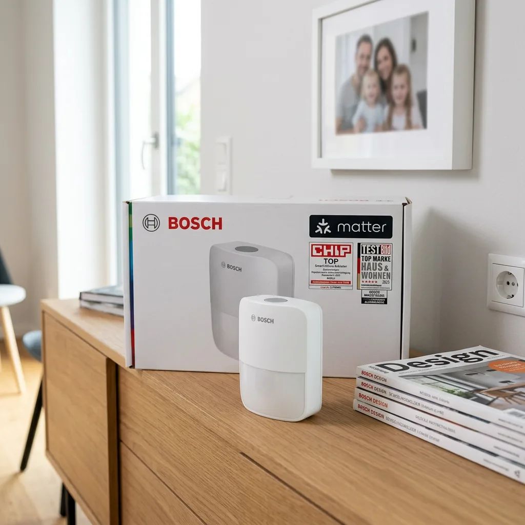Bosch Bewegungsmelder II [+M] – placed in a clean, well-lit home environment