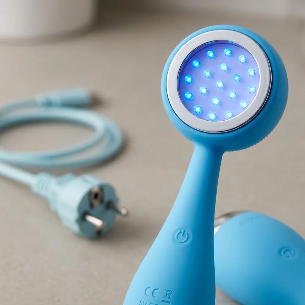 PMD Beauty PMD Clean Acne – detailed view of the nozzle, display and control buttons