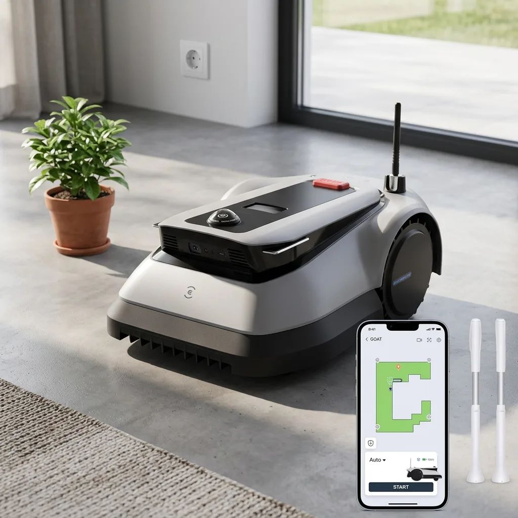 Ecovacs GOAT G1-800 – placed in a clean, well-lit home environment