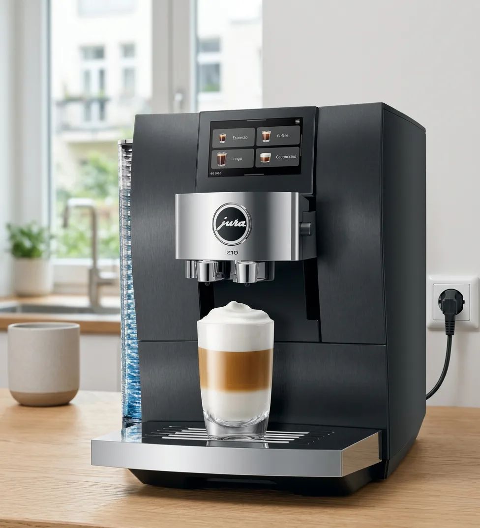 Jura Z10 – placed in a clean, well-lit home environment