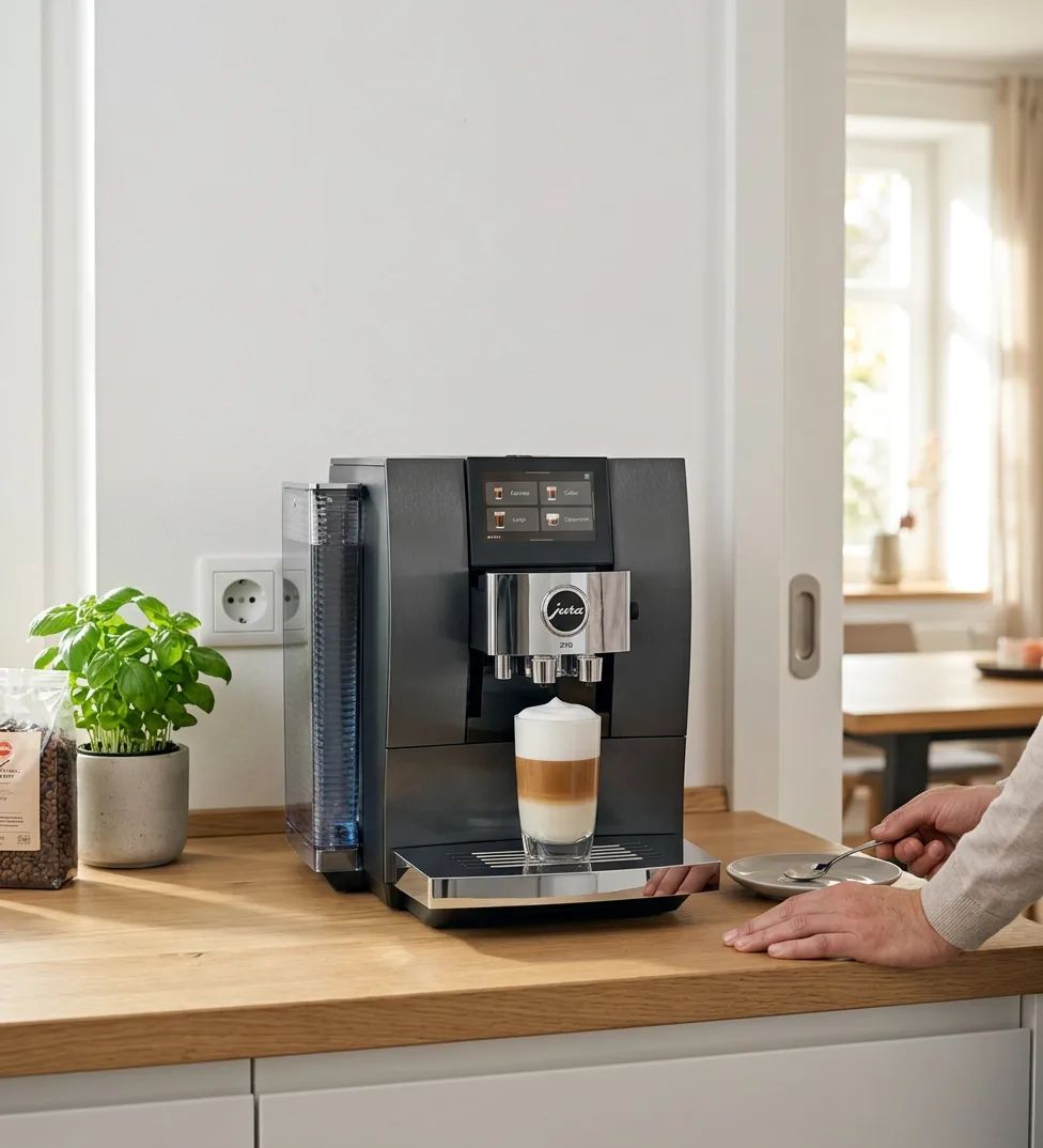 Jura Z10 – being used in a natural, realistic everyday scenario