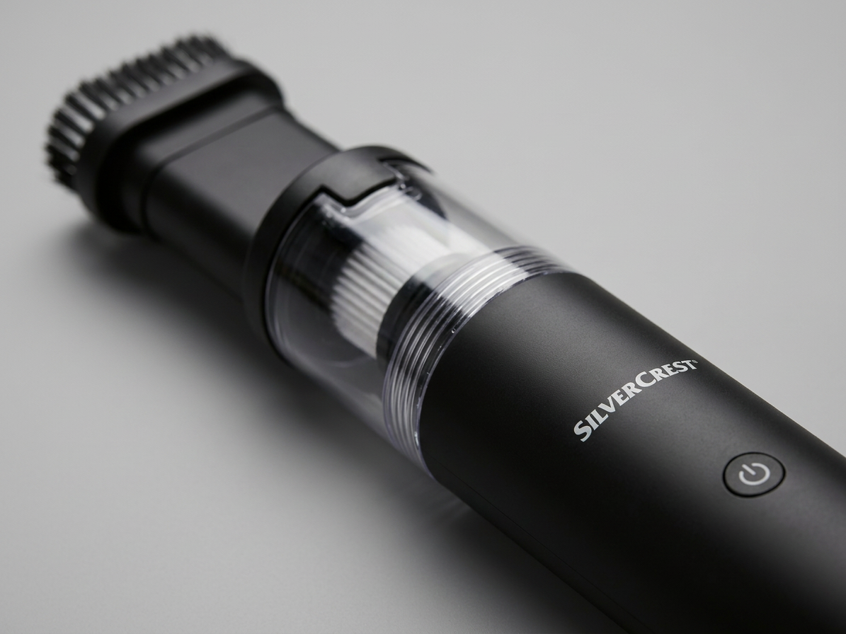 KI-Visualisierung: Silvercrest SHM 11.1 A1 Detailansicht von Tasten und Bedienelementen
