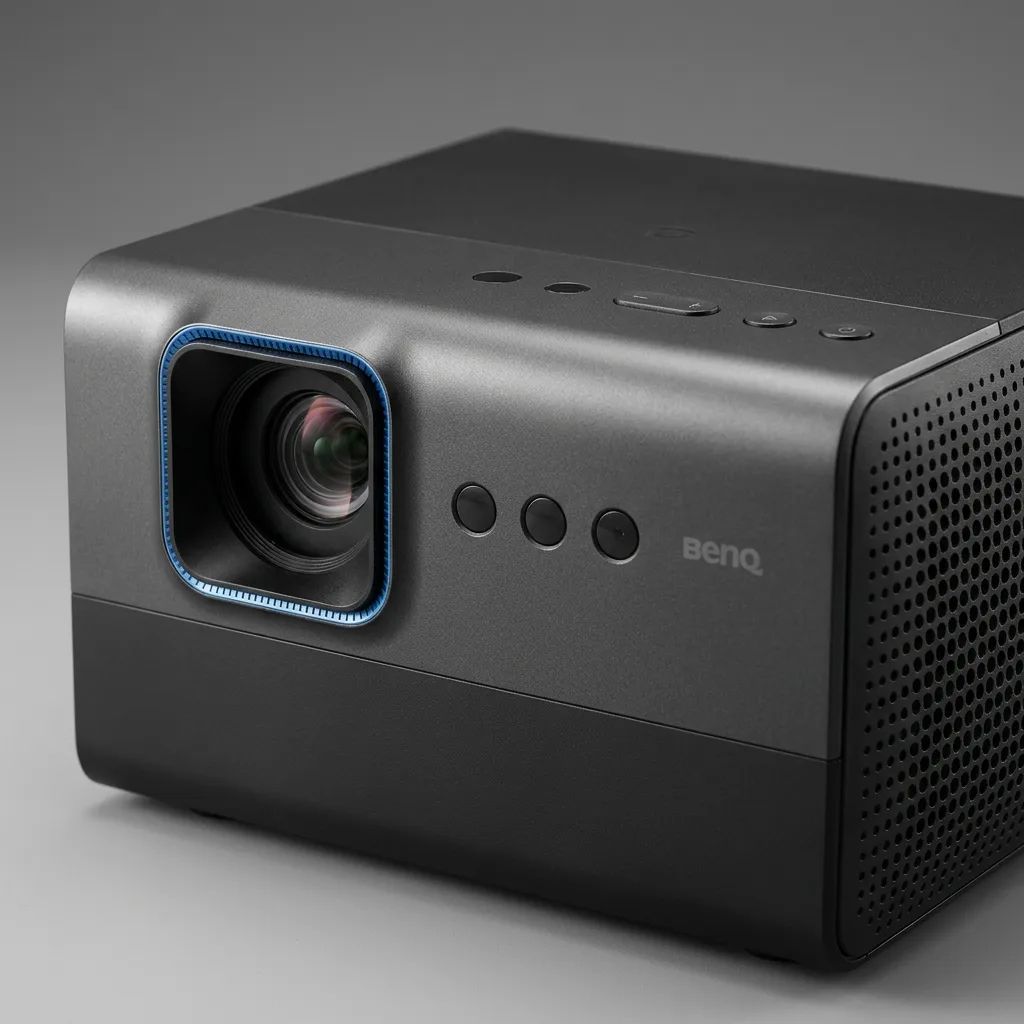 BenQ GP520 – detailed view of the key features, buttons and design elements