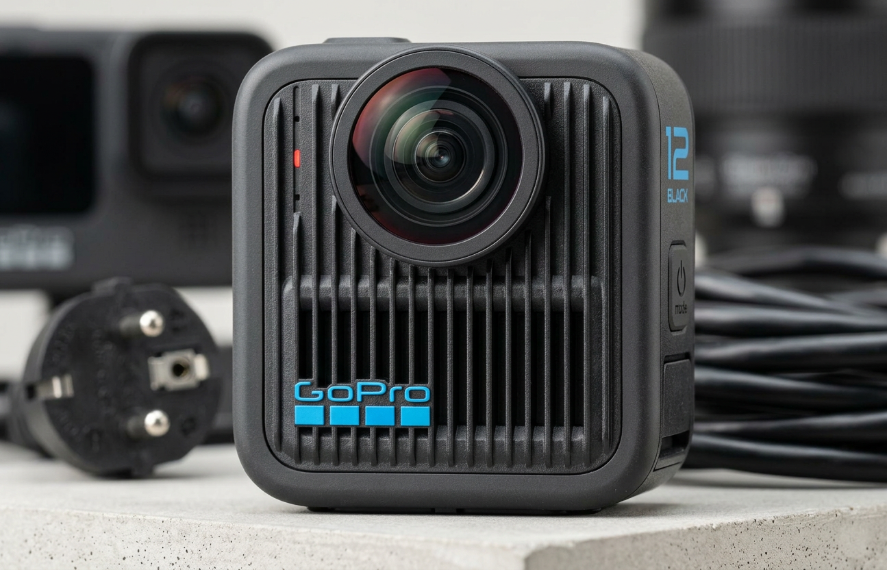 KI-Visualisierung: GoPro Hero 12 Black Creator Edition Actioncam im privaten Gebrauch