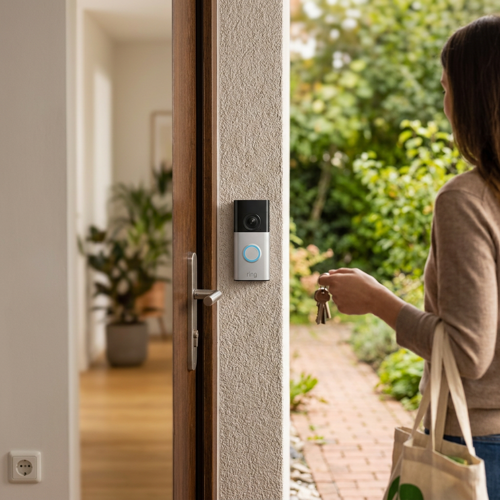 Ring Wired Doorbell Plus (Newest Model) im Alltag