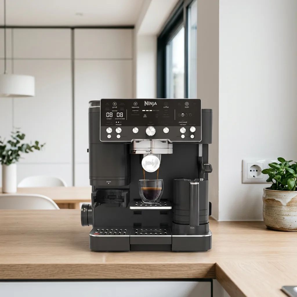 Ninja Luxe Café Premier – placed in a clean, well-lit home environment