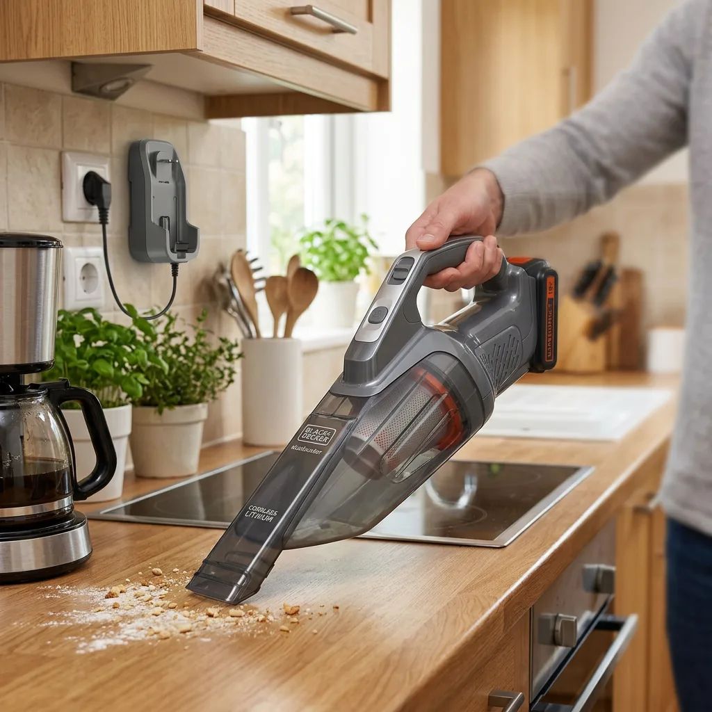 KI-Visualisierung: Black+Decker Handstaubsauger Dustbuster POWERCONNECT (18V), ohne Akku und Ladegerät Handstaubsauger im…