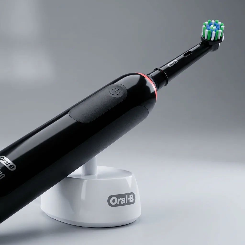 Oral-B PRO 3 – detailed view of the key features, buttons and design elements