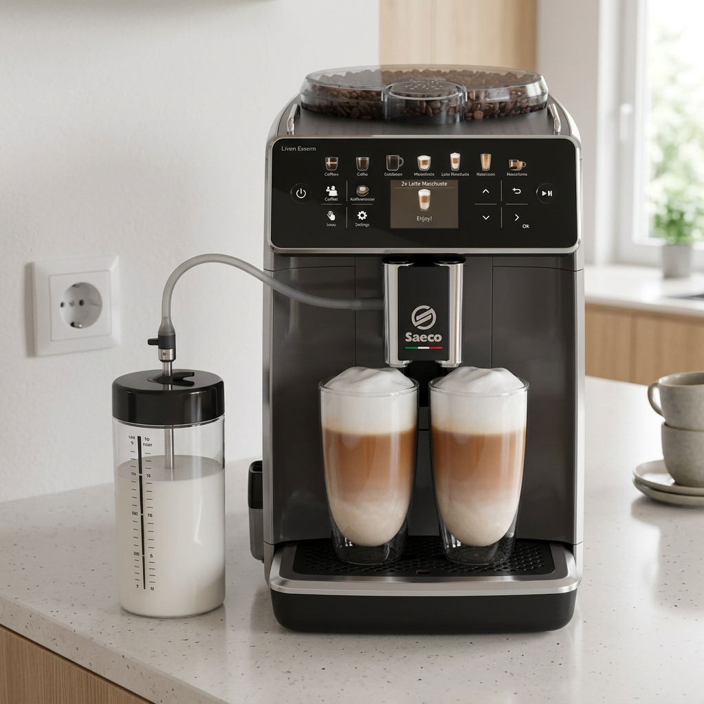 Saeco GranAroma – placed in a clean, well-lit home environment