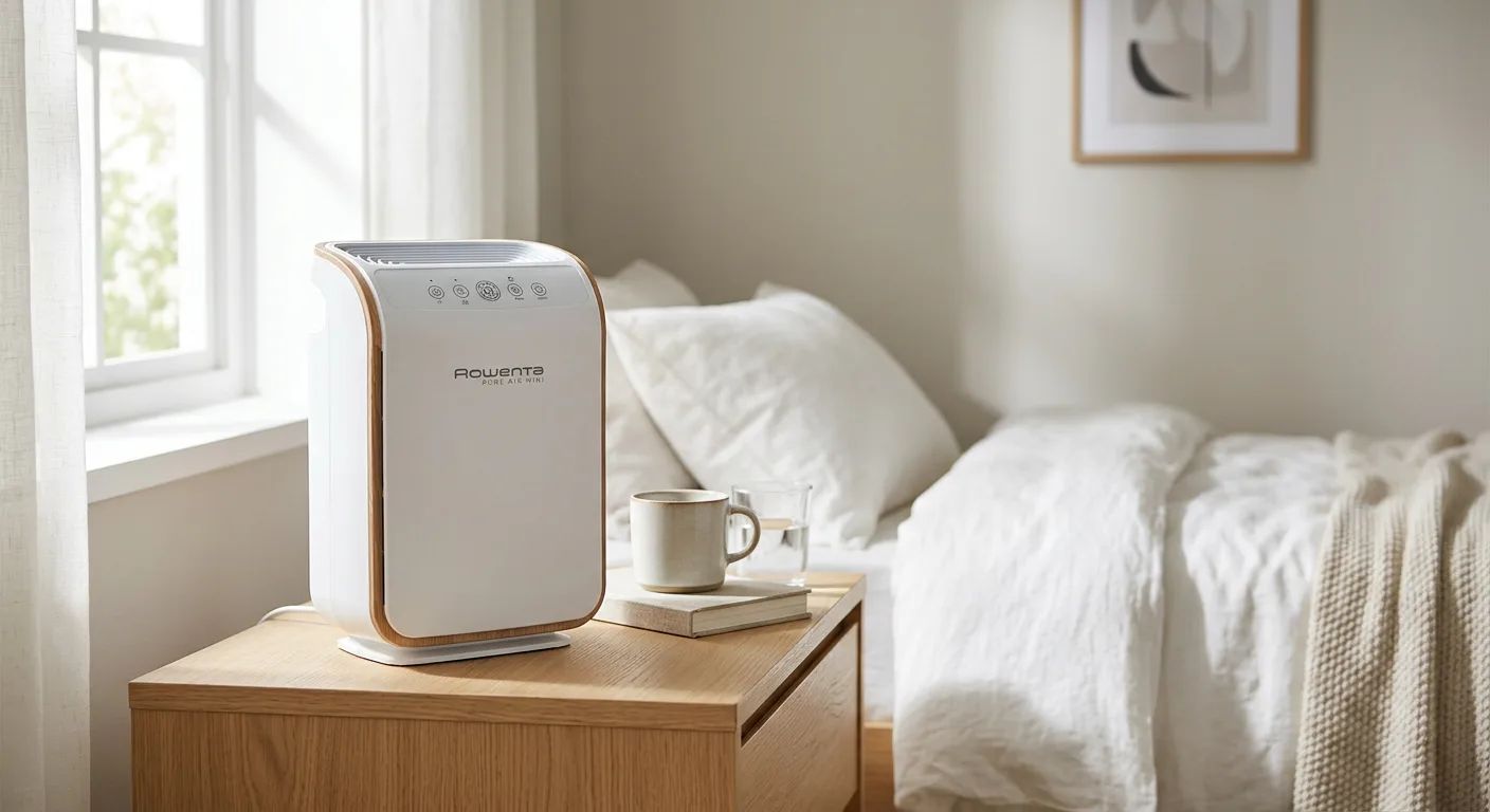 KI-Visualisierung: Rowenta Pure Air Mini, Luftreiniger für zu Hause mit HEPA Allergy+ Filterung Luftreiniger in einem…