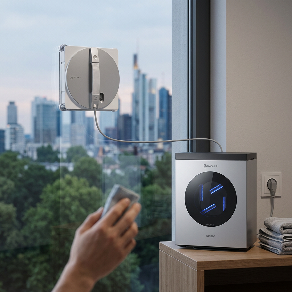 Ecovacs WINBOT W3 OMNI im Alltag