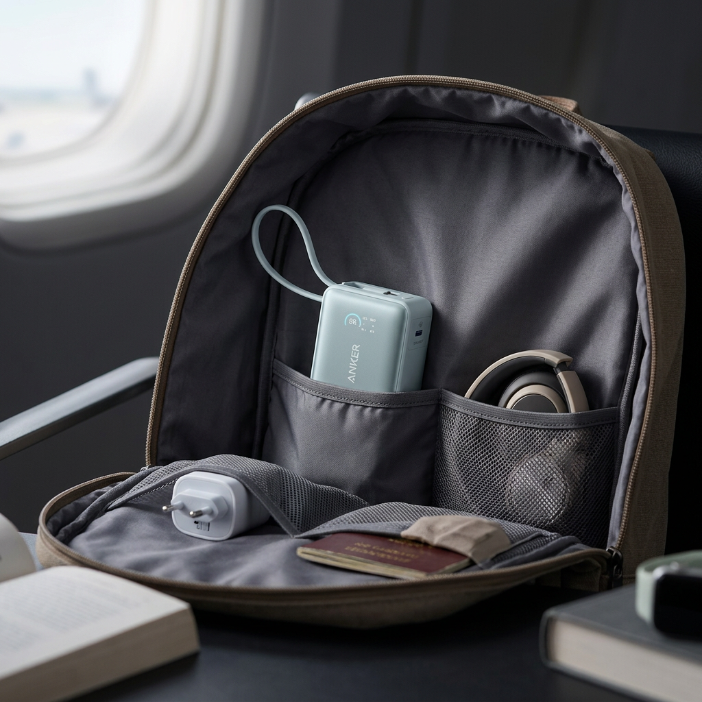 Anker MagGo Powerbank (10000mAh, 35W, für Apple Watch) im Alltag