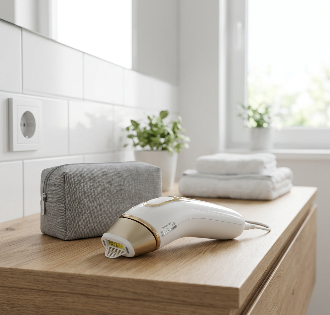 KI-Visualisierung: Braun IPL Silk·expert Pro 5 PL5052, Haarentfernung für zuhause, mit Aufbewahrungstasche IPL-Gerät mit…