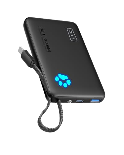 INIU INIU Pawsible P41L-E2 Power Bank with Build in Cable Slimmest 45W 10000mAh